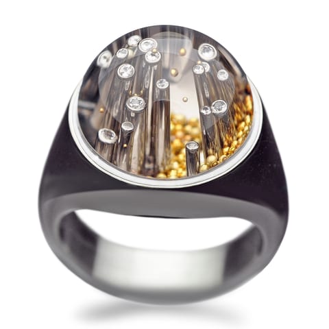 Snowglobe Ring